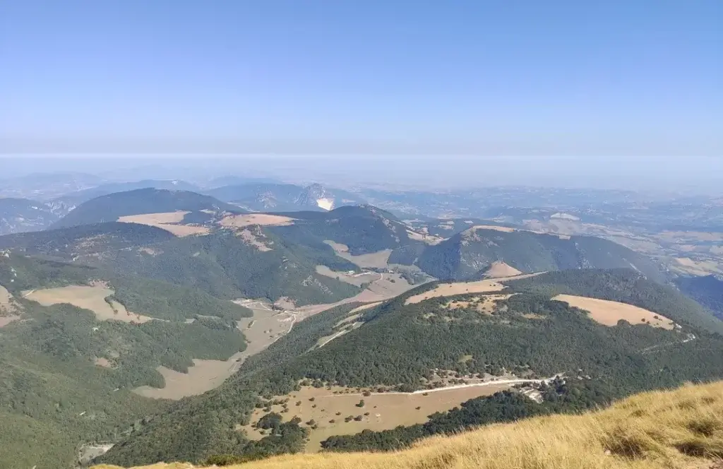uitzicht monte san vicino