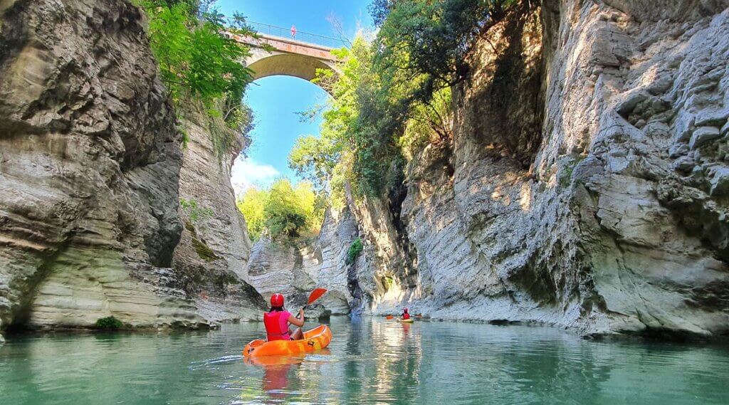 kanovaren in de fulrokloof