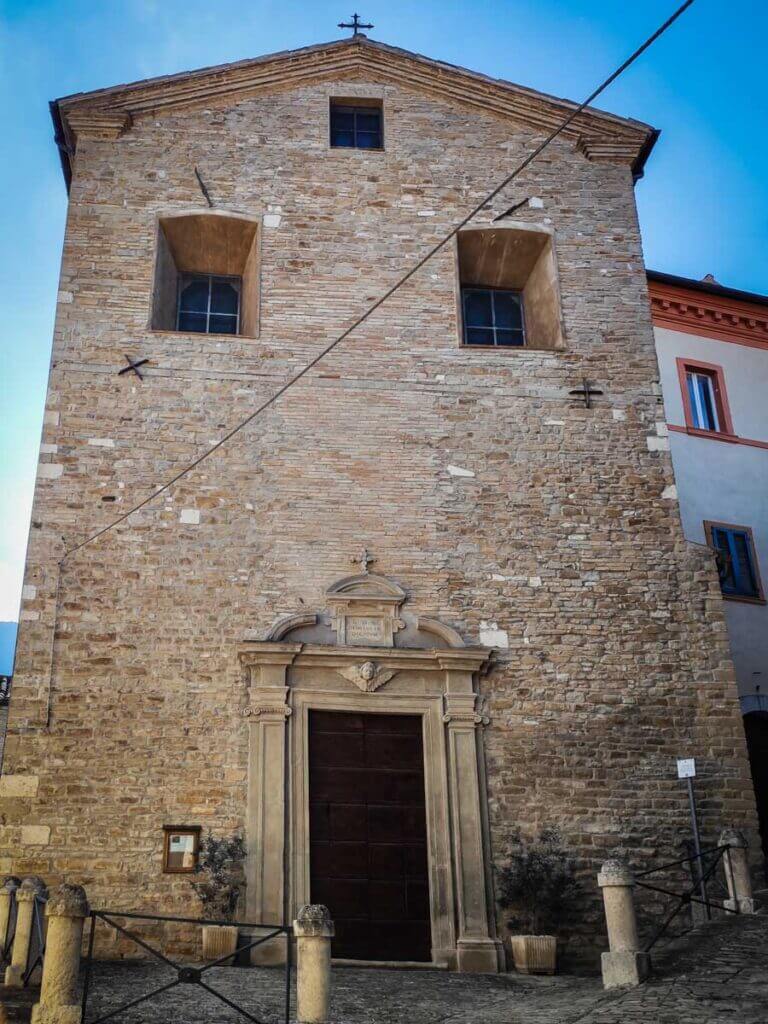 kerk Santa Lucia buitenkant